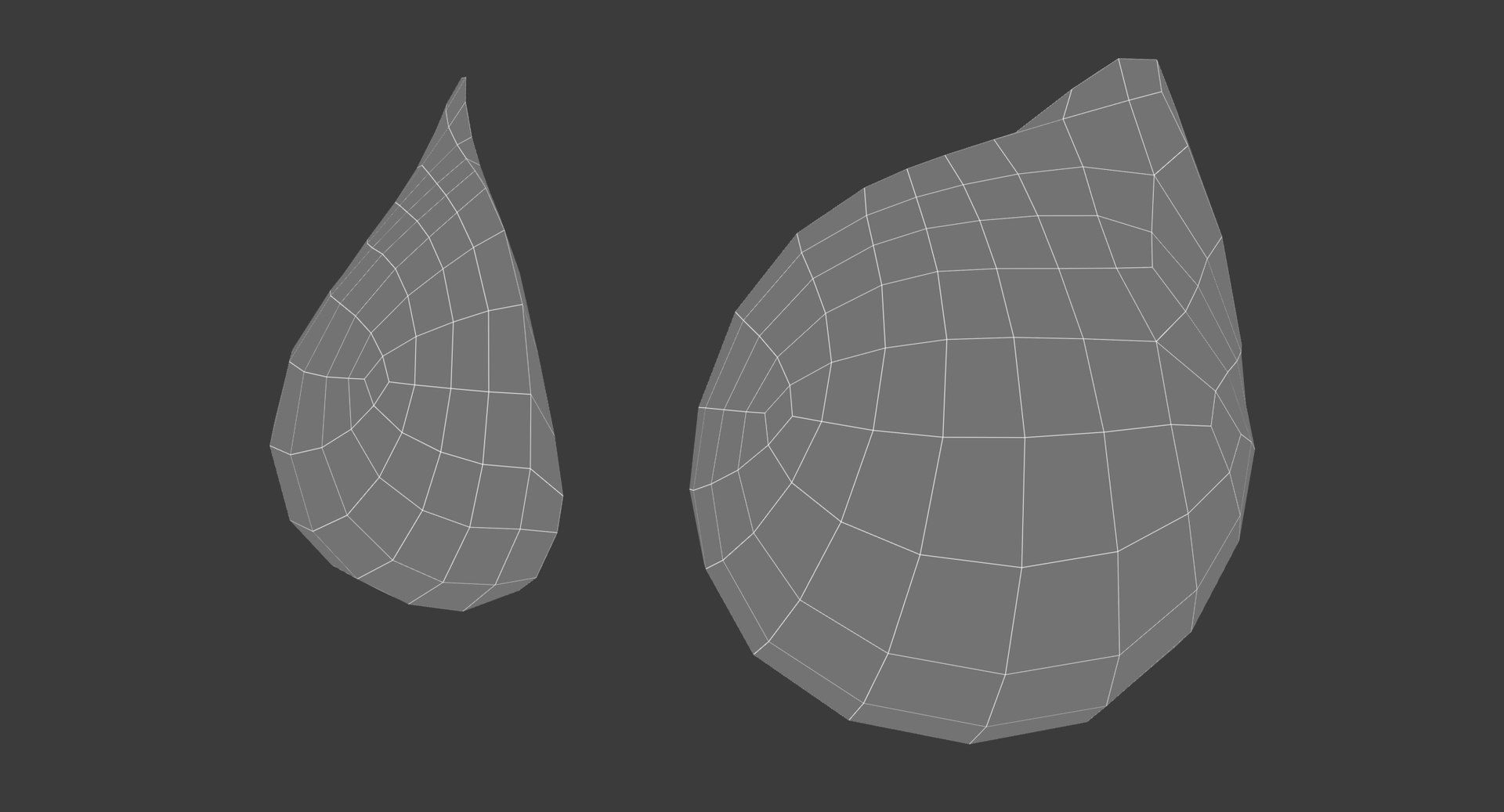 Motion Capture Female Anatomy Low-poly 3D model_22