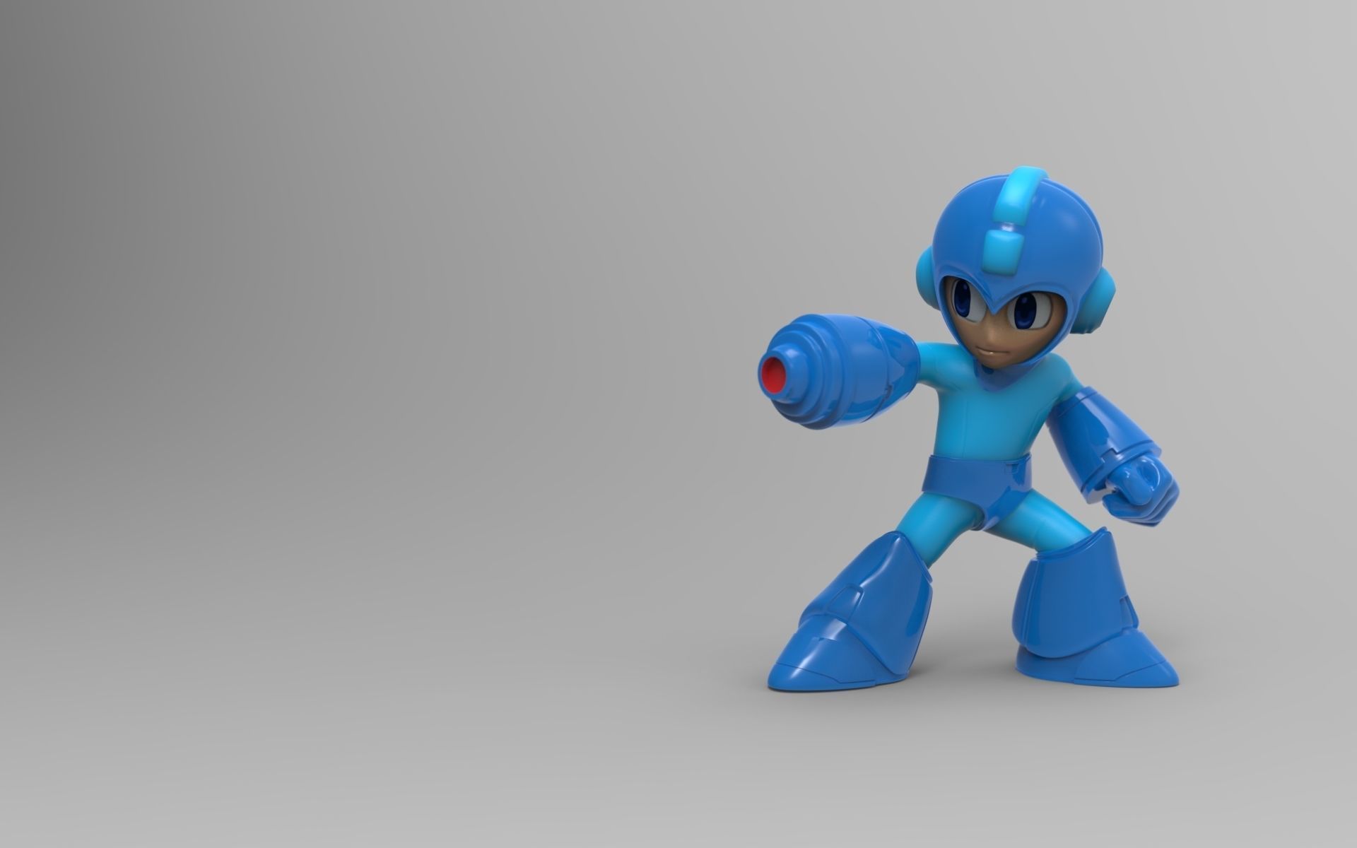 Megaman mega man Free 3D print model_2