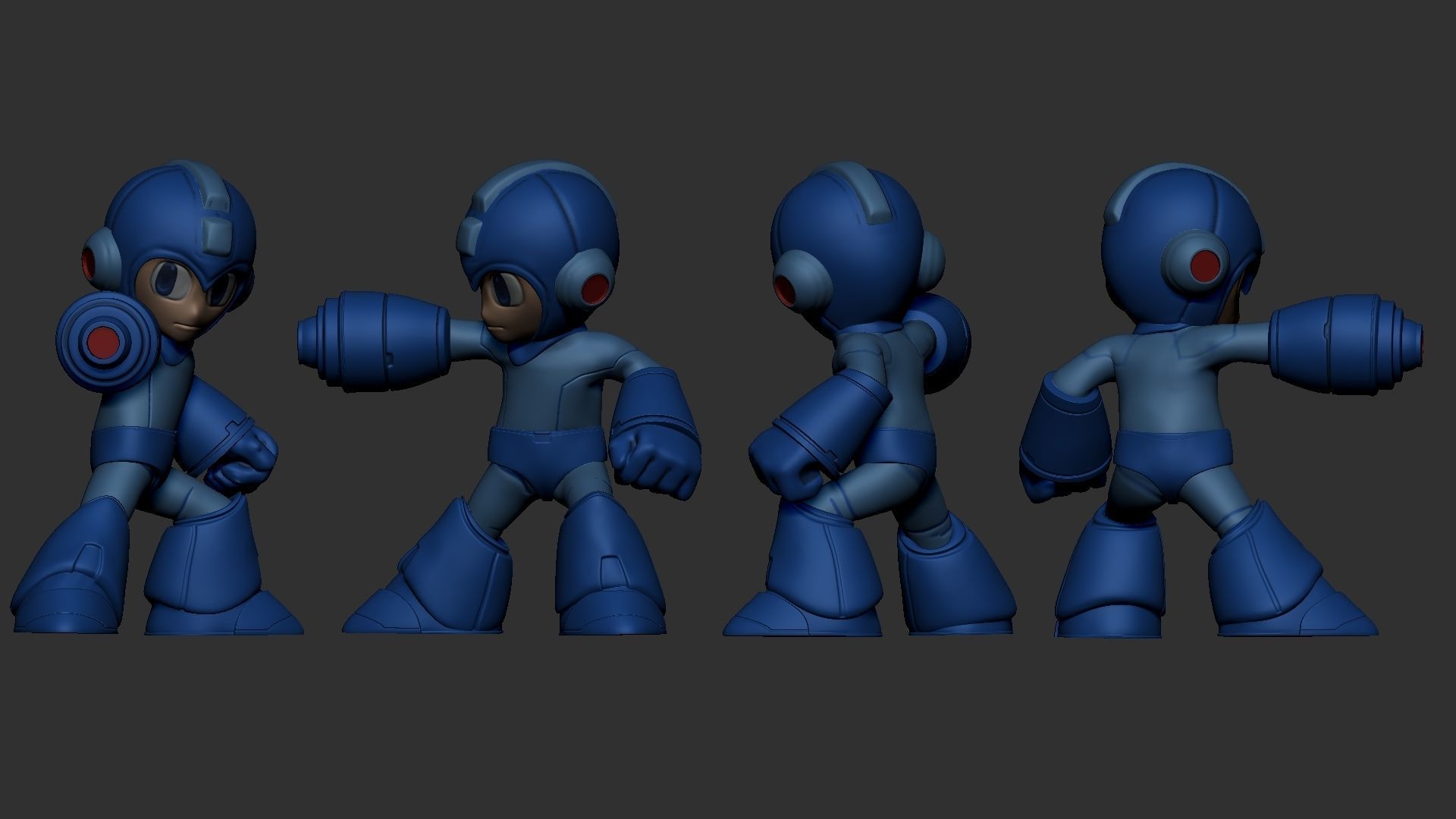 Megaman mega man Free 3D print model_3