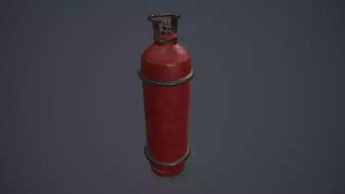 Propane Tank PBR VR Low-poly 3D model