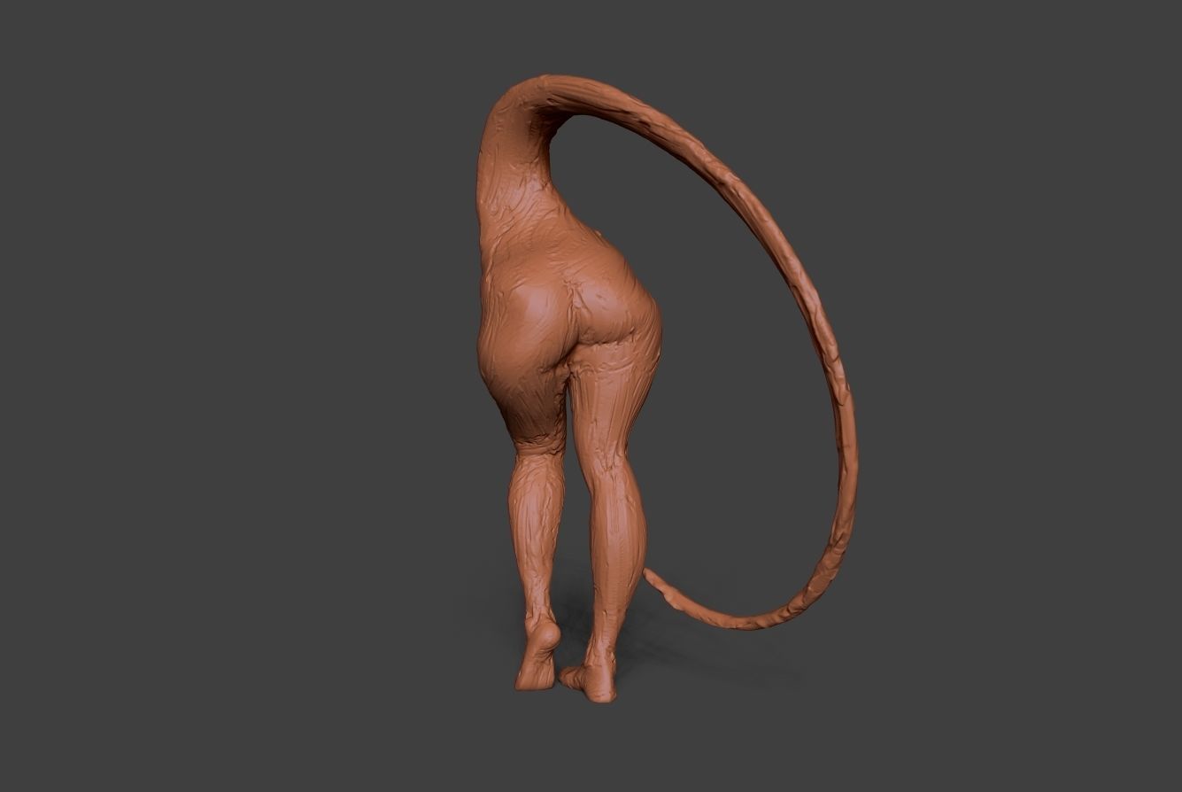 Clay Legs 3 3D print model_3