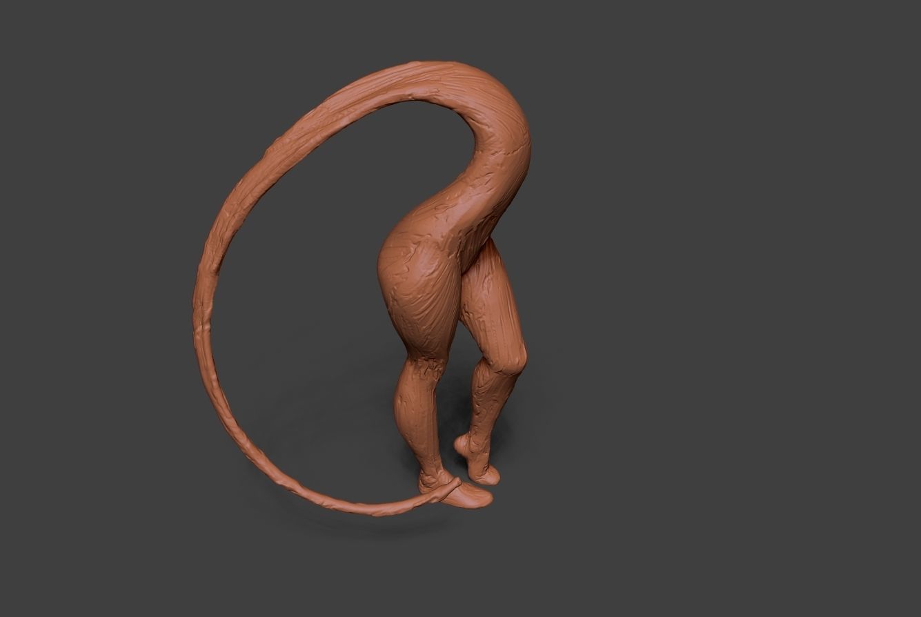 Clay Legs 3 3D print model_1