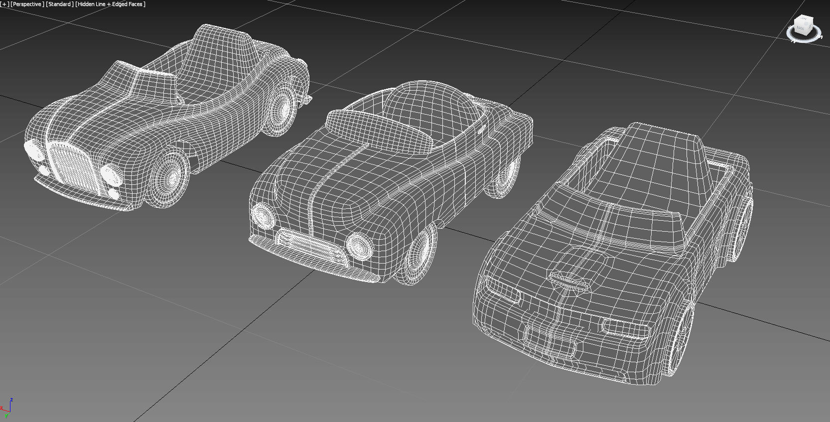 kids cars 3D model_3