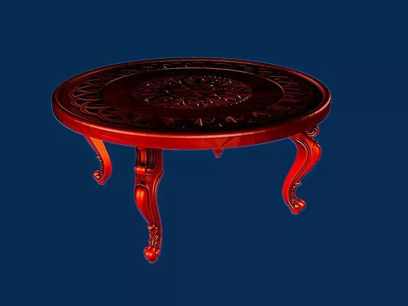 Coffee table 2 3D model_0
