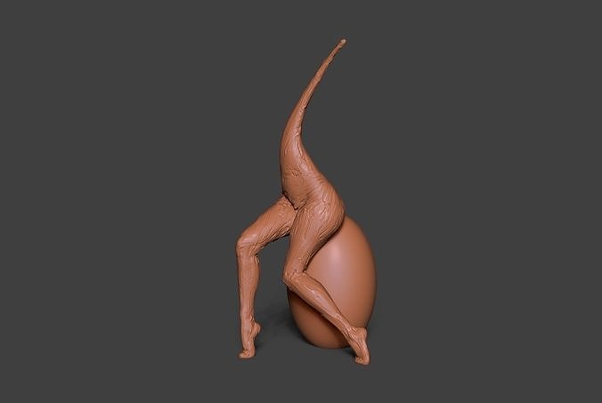 Clay Legs 4 3D print model