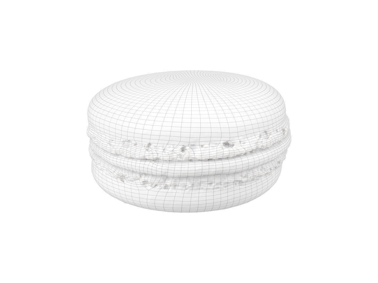 Photorealistic Macaron 3D Scan 5 3D model_7