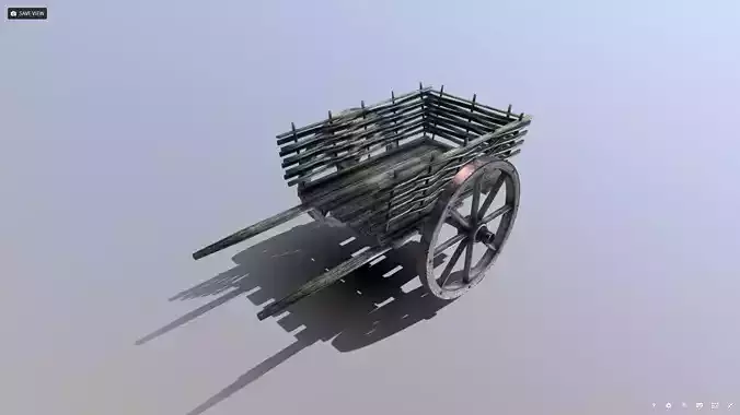Medieval Wattle Cart