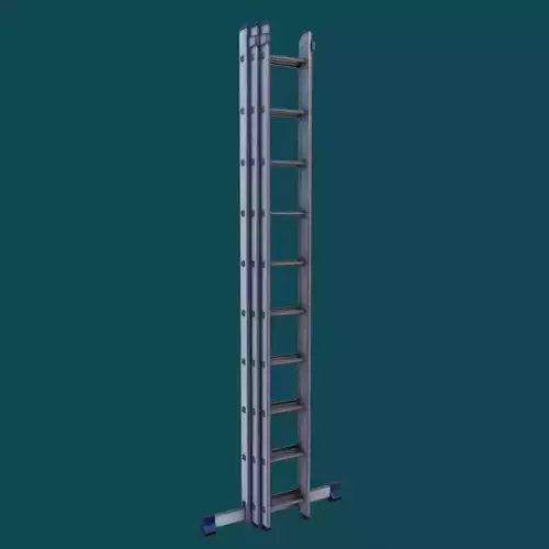 Ladder 3 Game Ready Low-poly 3D model
