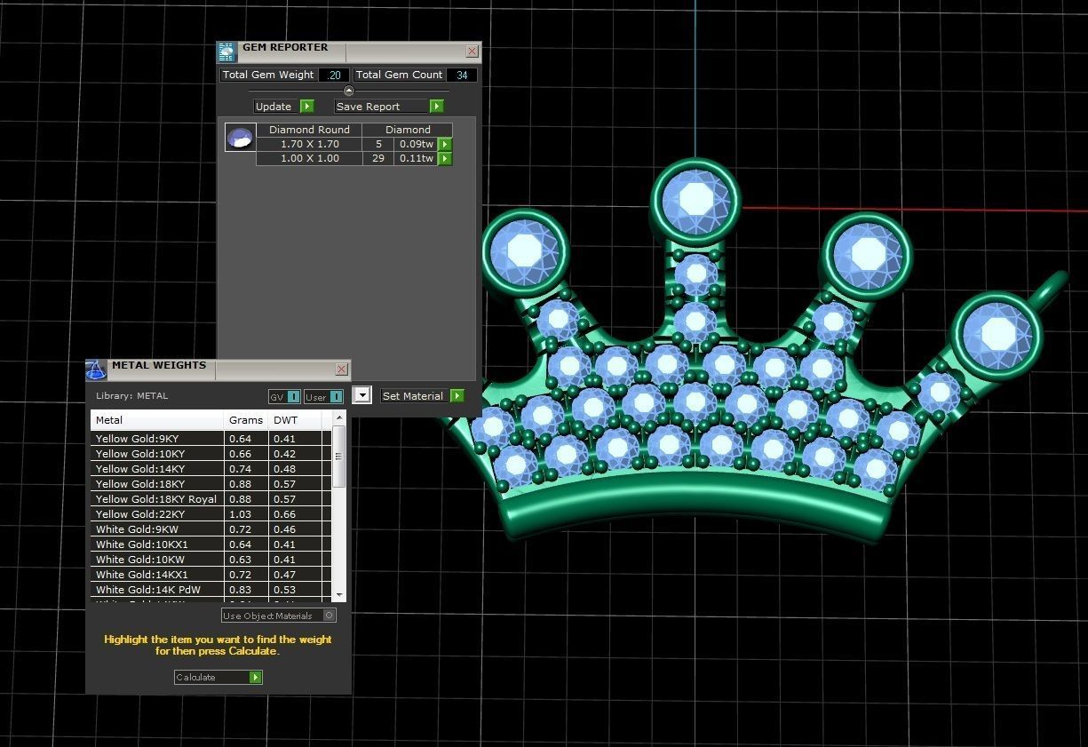 Jewelry Pendant 3D print model_2