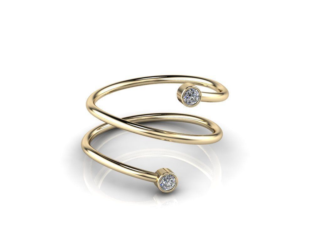 Jewelry Ring 3D print model_3