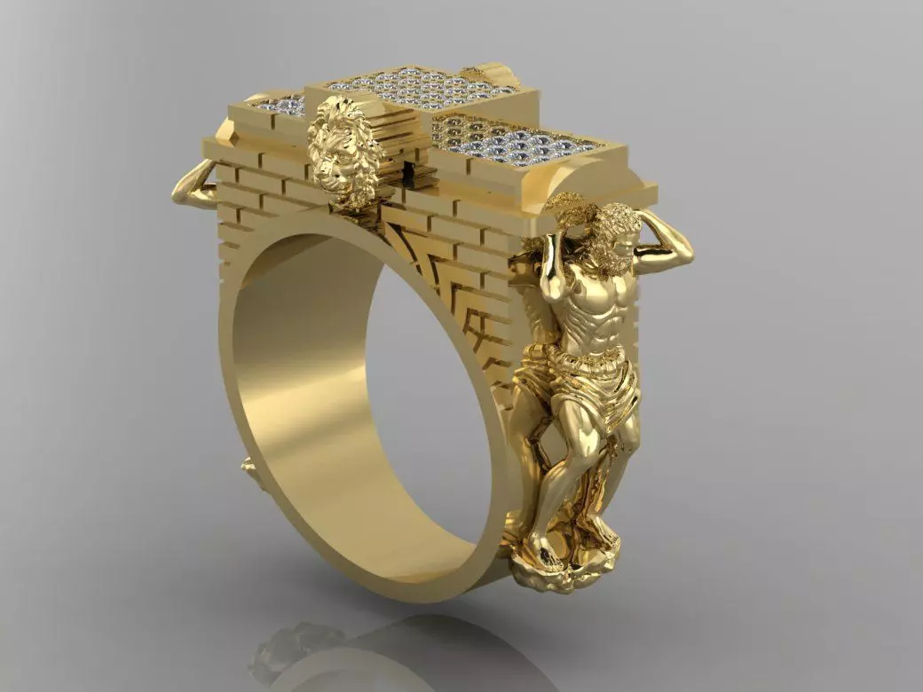 Ring Atlas  3D print model_0
