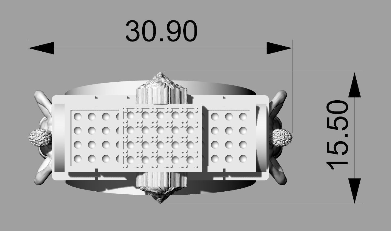 Ring Atlas  3D print model_10