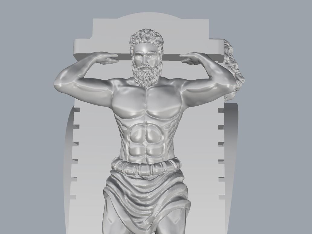 Ring Atlas  3D print model_6