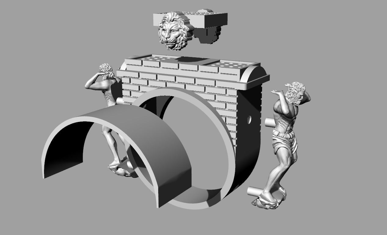 Ring Atlas  3D print model_11