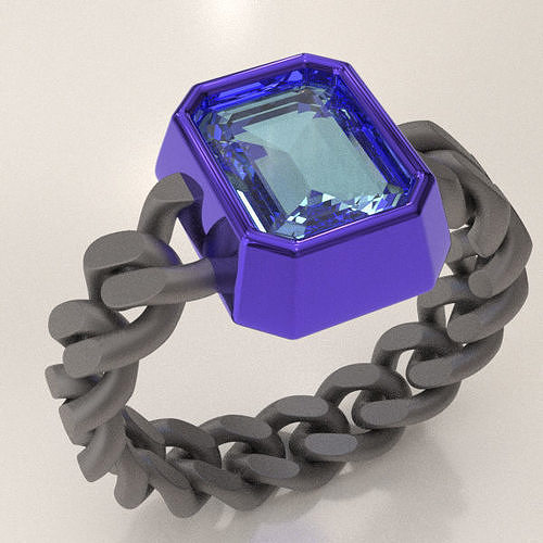 Ring of Free Action 3D print model