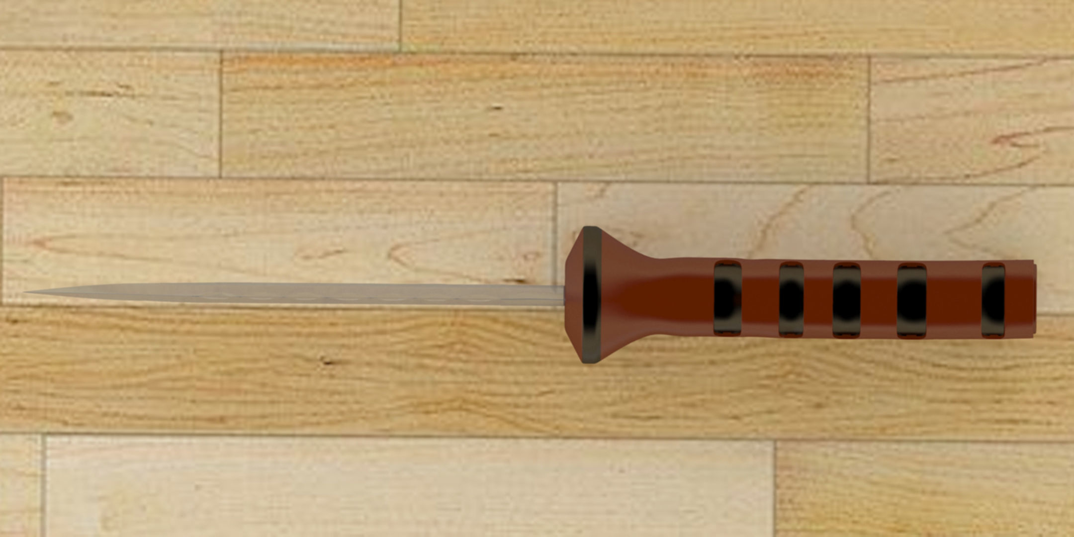 Knife Set 3D model_6