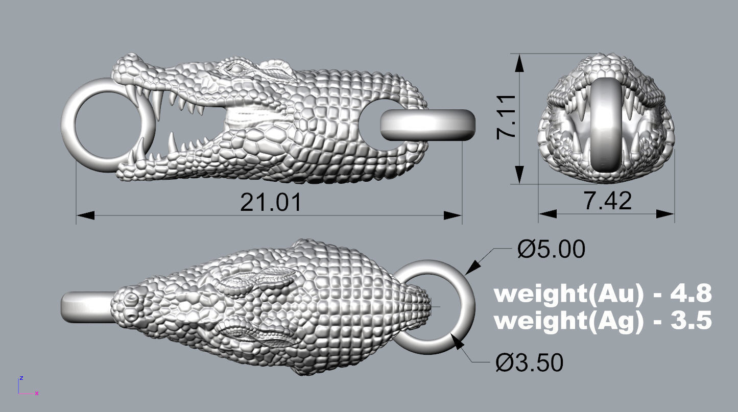 Bracelet B018 3D print model_6