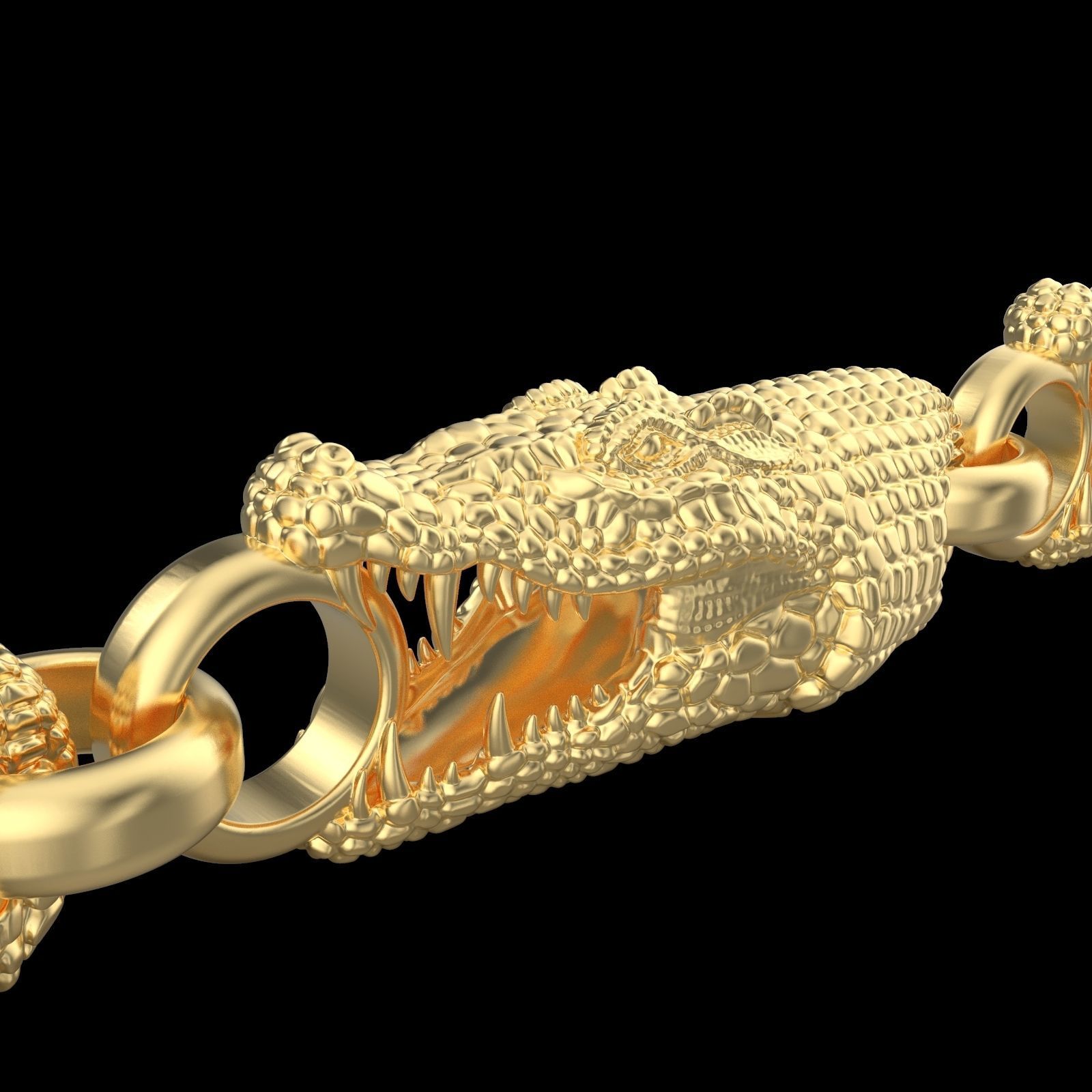 Bracelet B018 3D print model_2