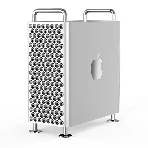 2019 Apple Host Computer MAC PRO 3D Model