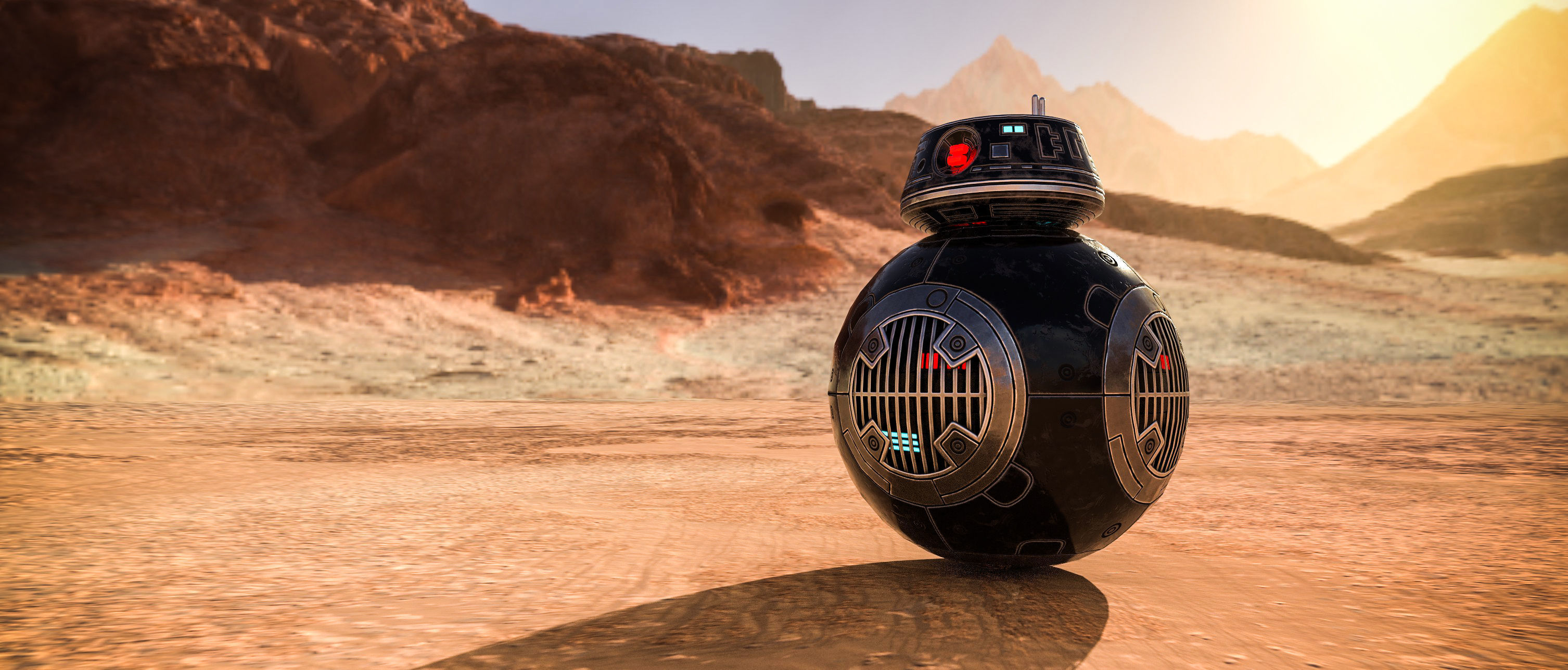 Droid 88e9 from Star Wars Free low-poly 3D model_1