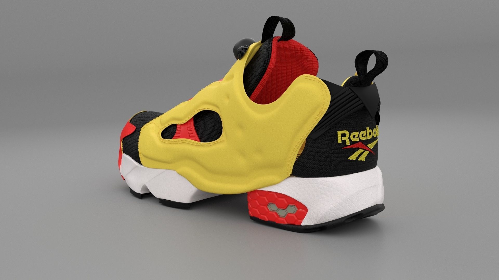 Reebok Instapump Fury OG 3D model_2