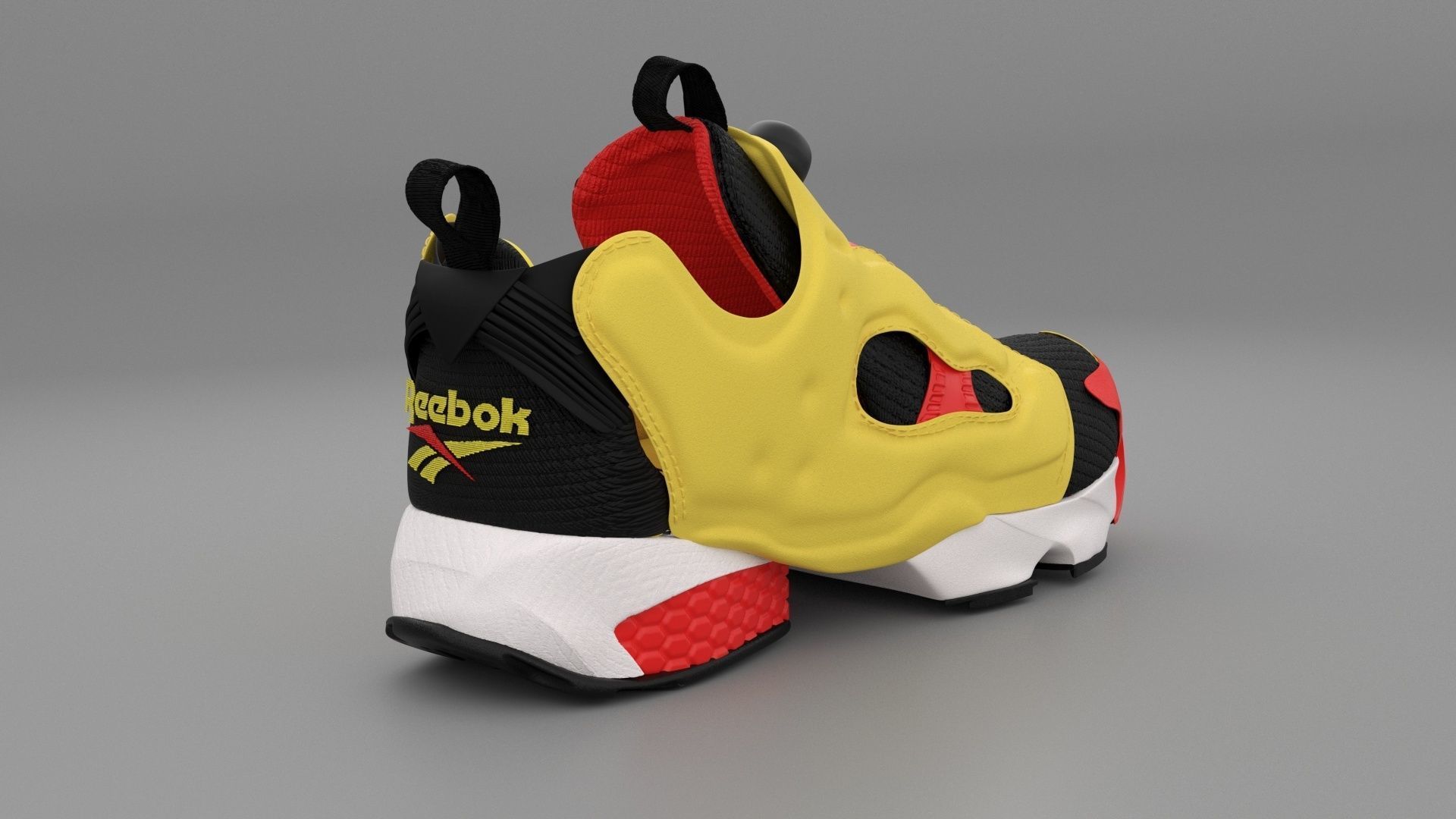 Reebok Instapump Fury OG 3D model_3