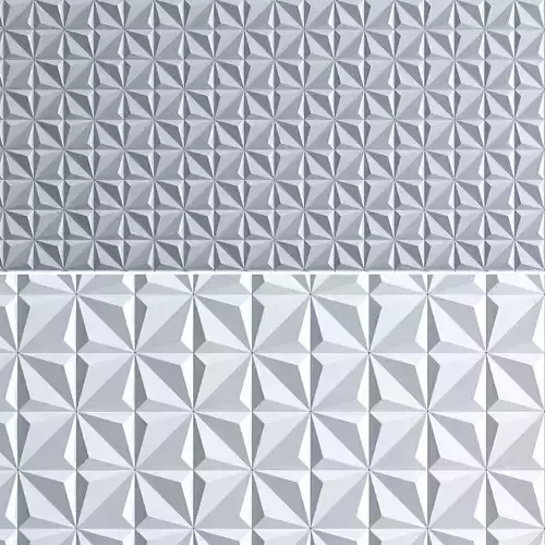 3D Panel - Amarelo 3d model