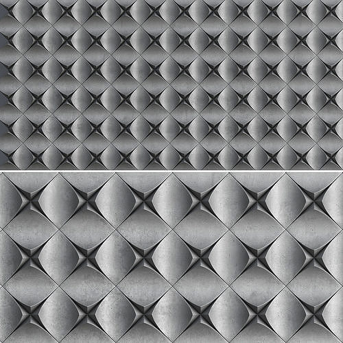 3D Panel - ROZETKA 3d model Low-poly 3D model