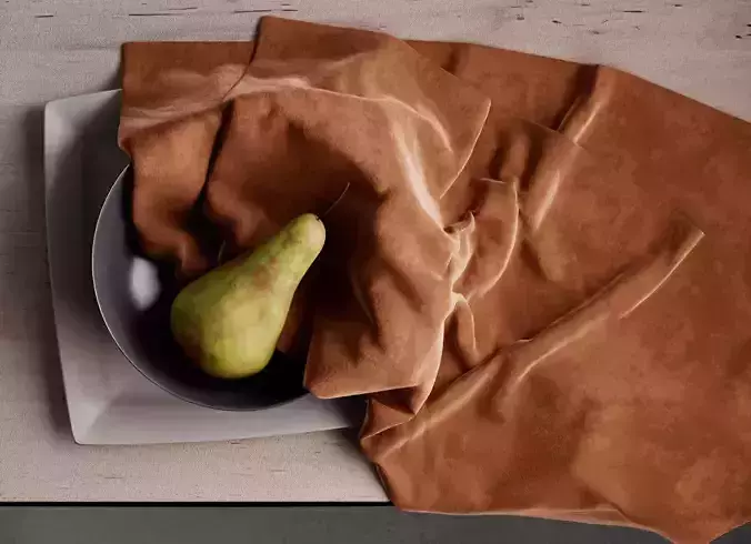 Pear Decor Free 3D model