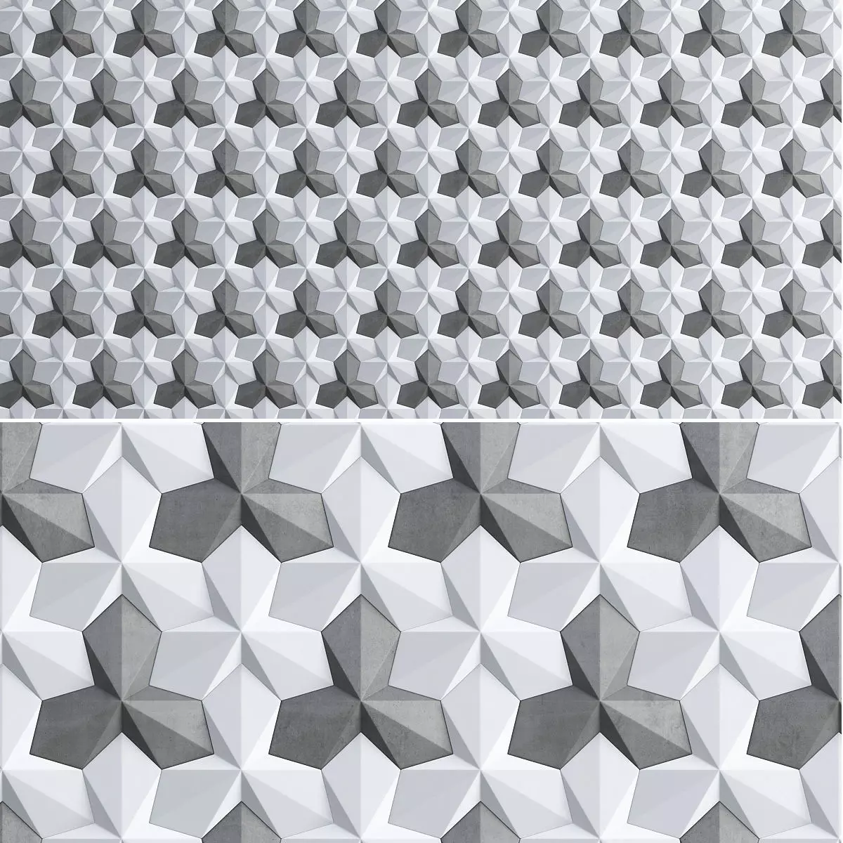 3D Panel - Seamless 3d model Low-poly 3D model_0