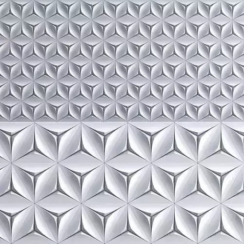3D Panel - Feature 3d model Low-poly 3D model