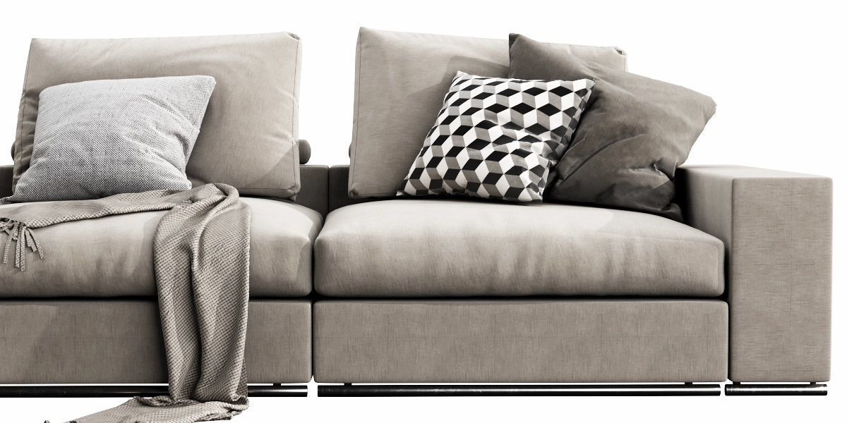 Flexform Groundpiece 3D model_8