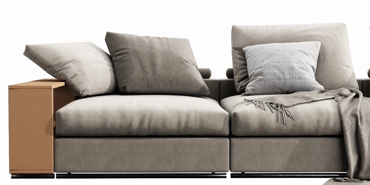 Flexform Groundpiece 3D model_7