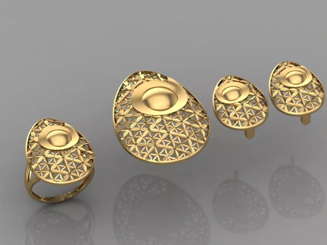 GC GOLD M0023- small set  3D print model_0
