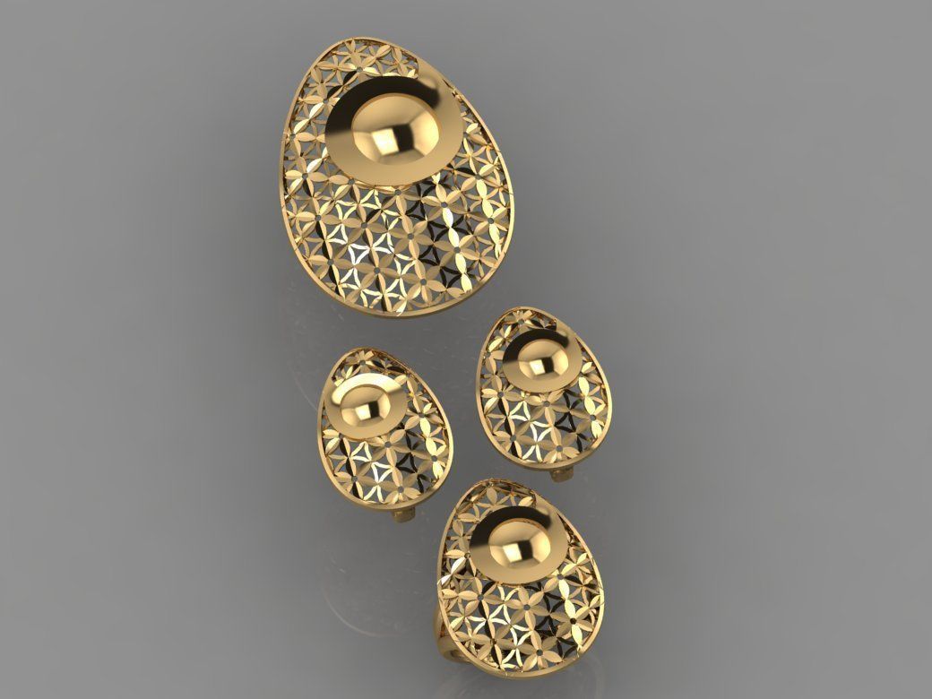 GC GOLD M0023- small set  3D print model_3