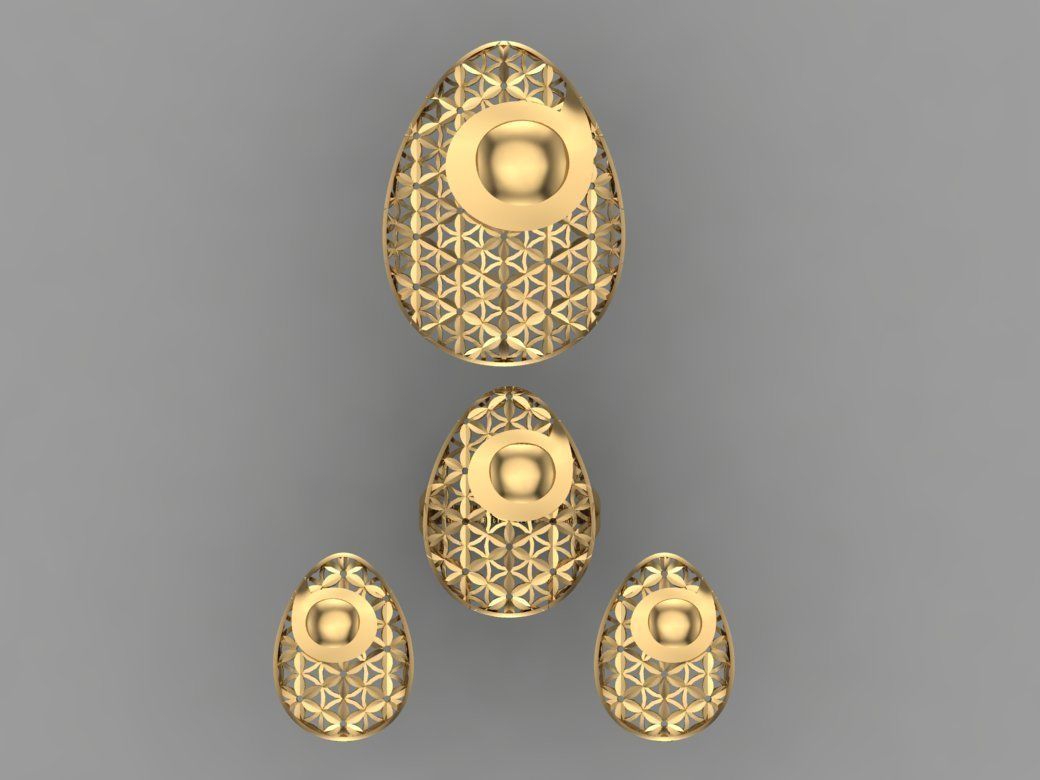 GC GOLD M0023- small set  3D print model_1