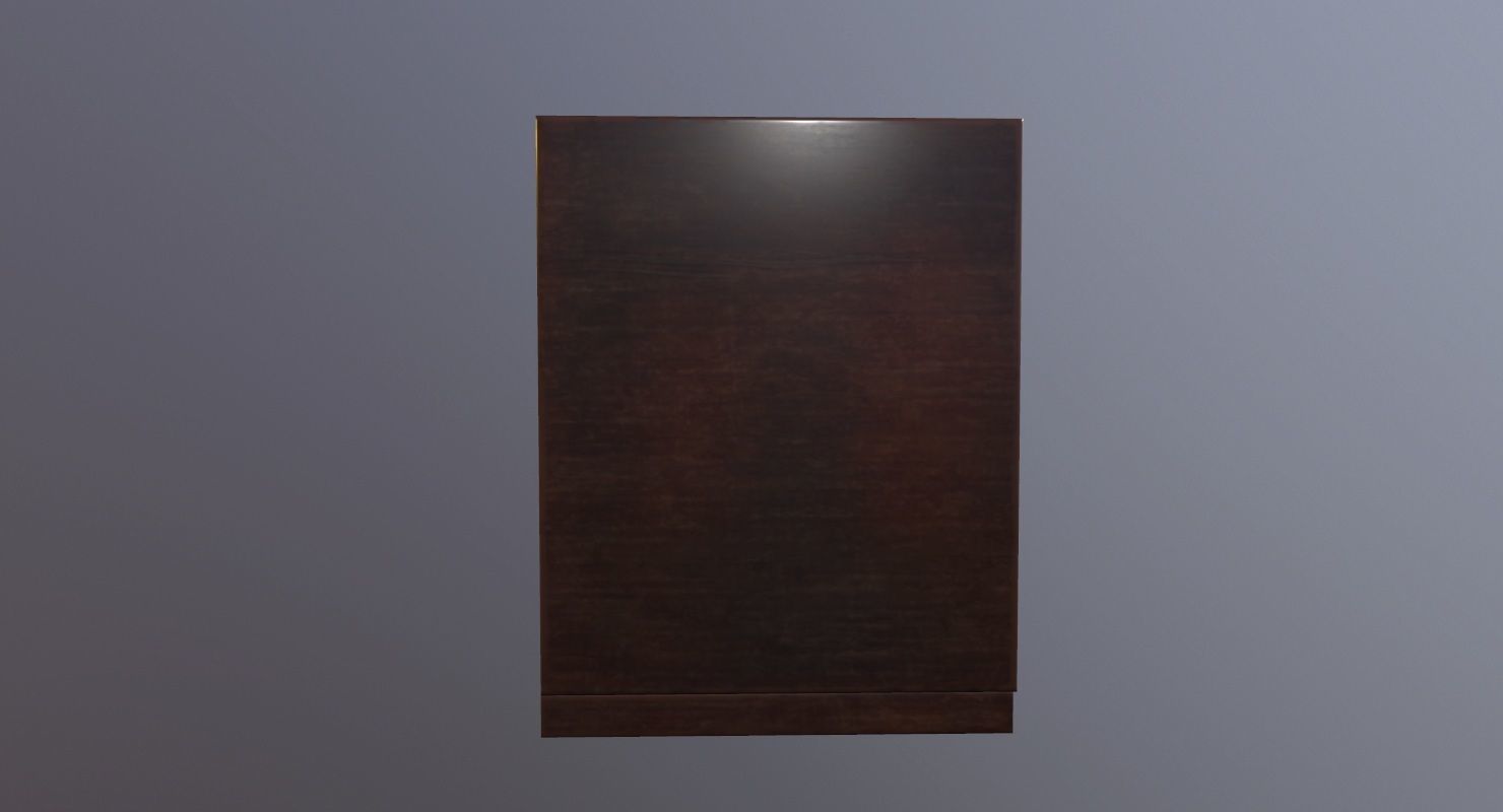 Drawer Buffet Game Ready  Low-poly 3D model_3