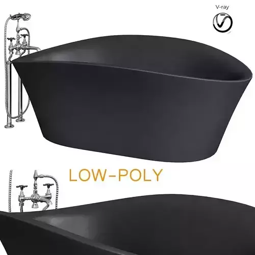 Acrylic bathtubs 3d model