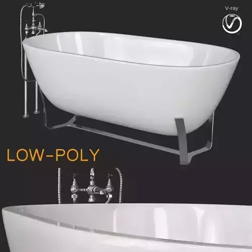 Bath Villeroy and Boch Antheus 3d model