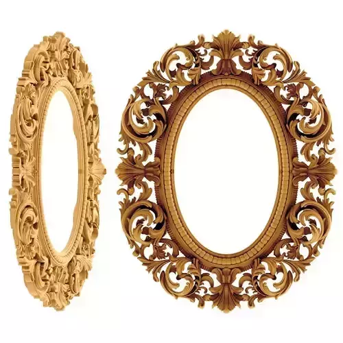 Frame two ornate gold frames