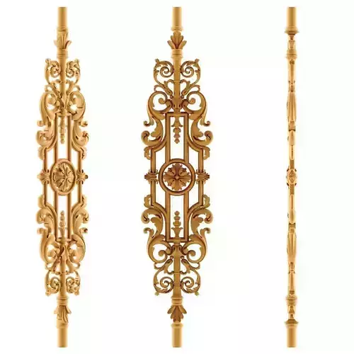 Ornament gold ornate design