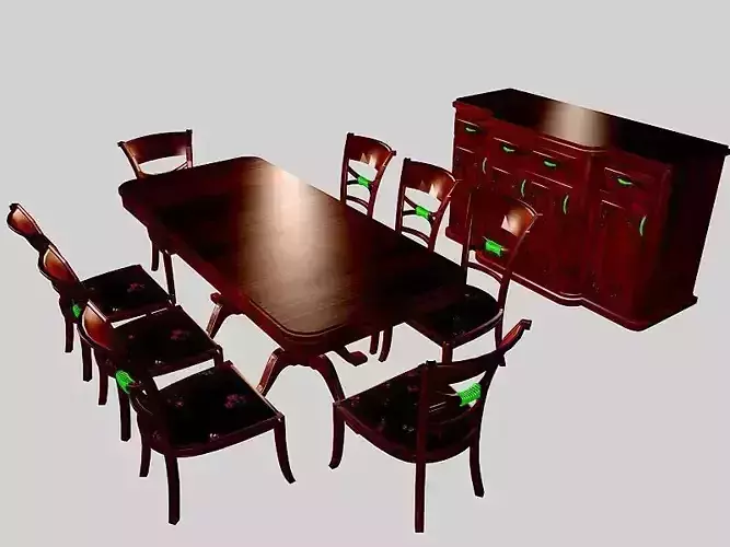 Dinning set 1 wooden chair