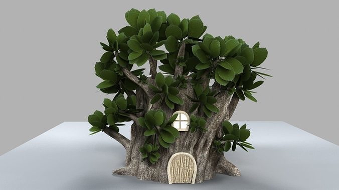Tree House 3D model