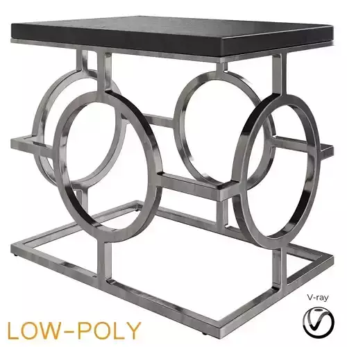 Black And Gold Console Table Uk Sofa 3d model