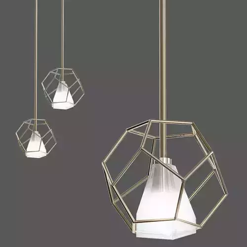 INCANTO cube hanging from string