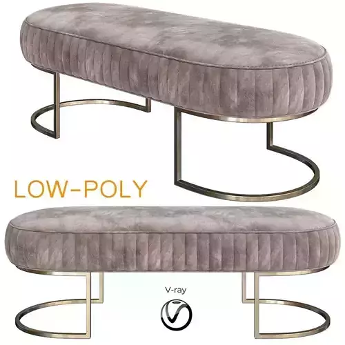 Bench seat Bubble SIGNORINI COCO 3d model