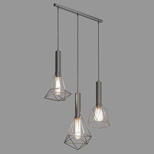SPIDER geometric pendant light 3D model