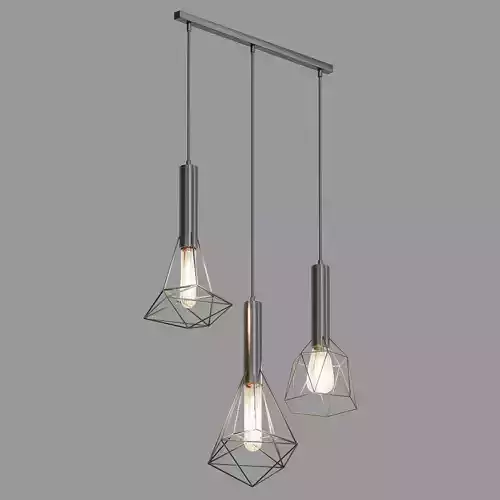 SPIDER geometric pendant light 3D model