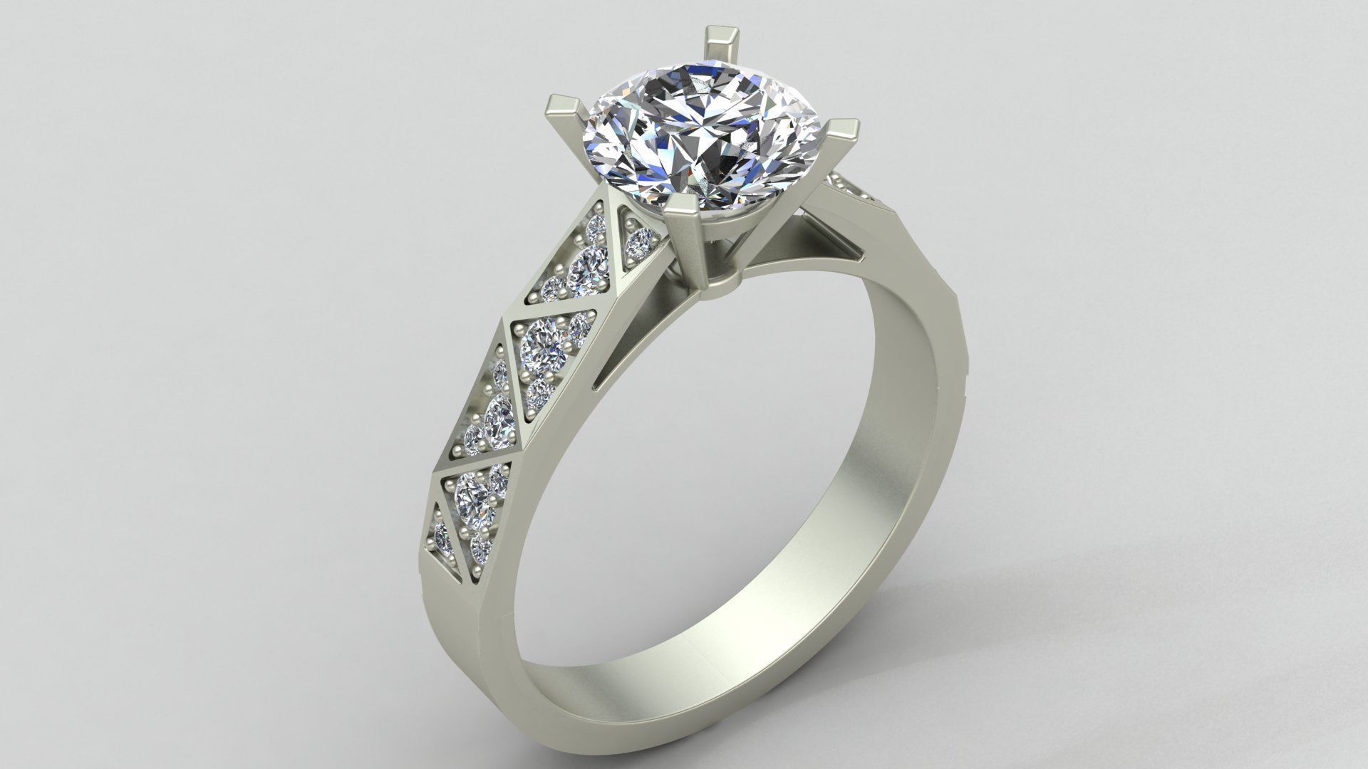 Signature Laurence Gold Ring Replica 3D print model_7