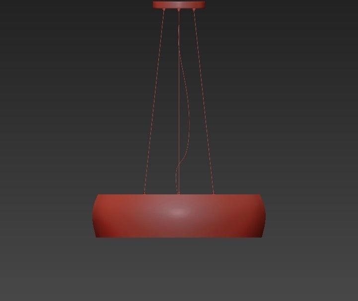TREVISO pendant light with circular shape 3D model_1